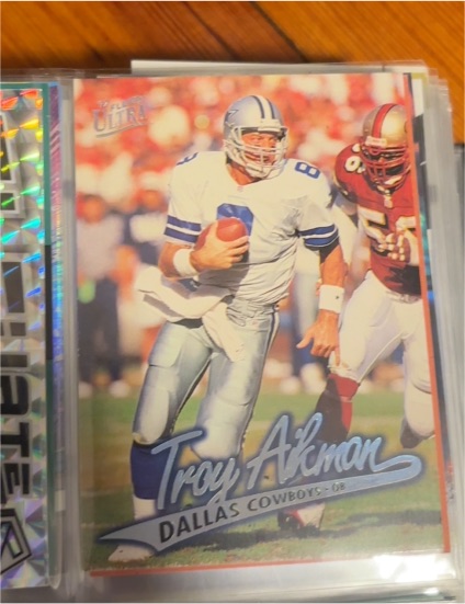 1997 Fleer Ultra #138 Troy Aikman — front