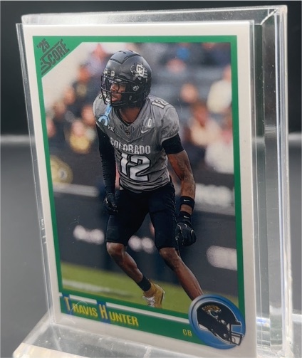 2025 Panini Score #5 Travis Hunter — front