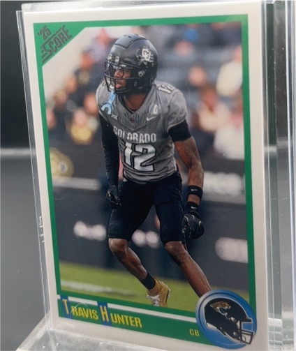 2025 Panini Score #5 Travis Hunter — front