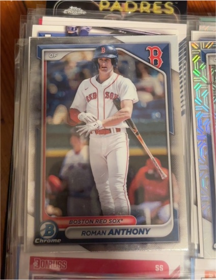 2024 Bowman Chrome Prospects #BCP-22 Roman Anthony — front
