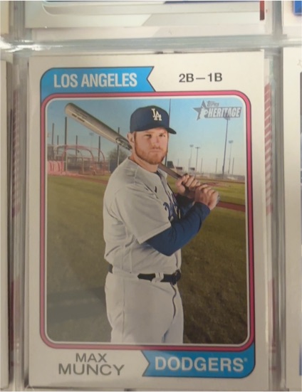 2023 Topps Heritage #194 Max Muncy — front