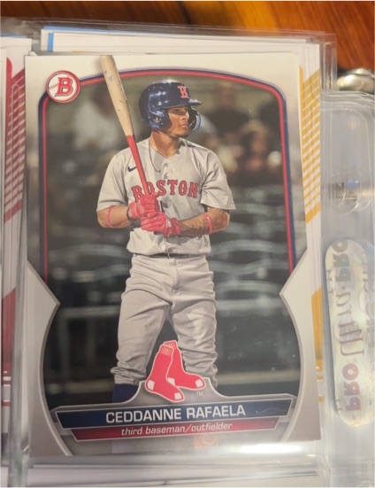 2023 Bowman Prospects #BP-29 Ceddanne Rafaela — front