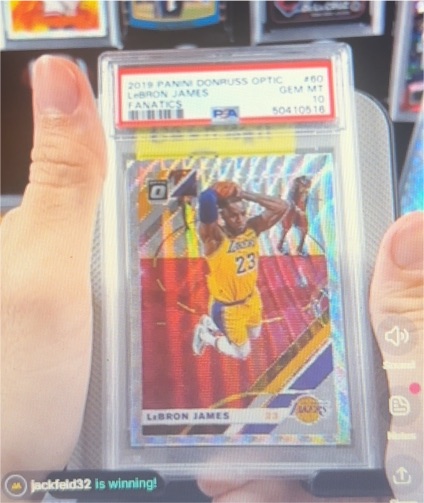 2019 Panini Donruss Optic #60 LeBron James — front