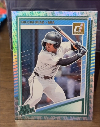 2025 Donruss #165 Dillon Head — front
