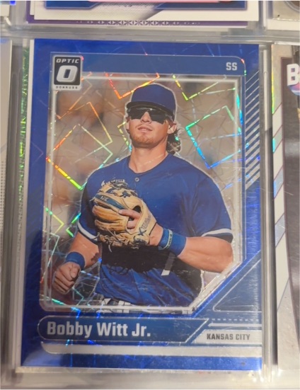 2024 Panini Donruss Optic #1 Bobby Witt Jr. — front