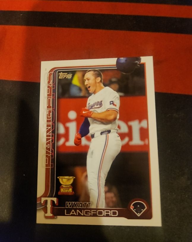 2025 Topps Series 2 #455 Wyatt Langford — front