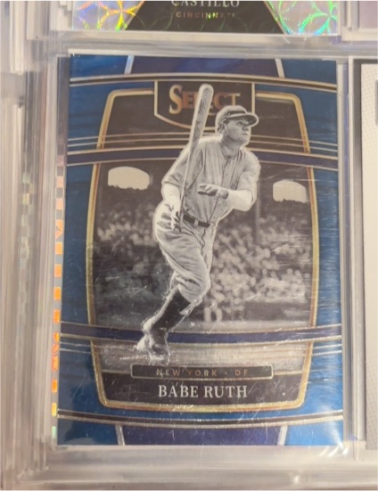 2022 Panini Select #70 Babe Ruth — front