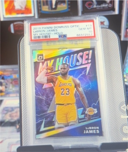 2019-20 Panini Donruss Optic #13 LeBron James My House! — front
