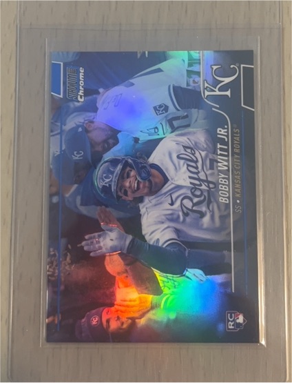 2022 Topps Stadium Club Chrome #2 Bobby Witt Jr. — front