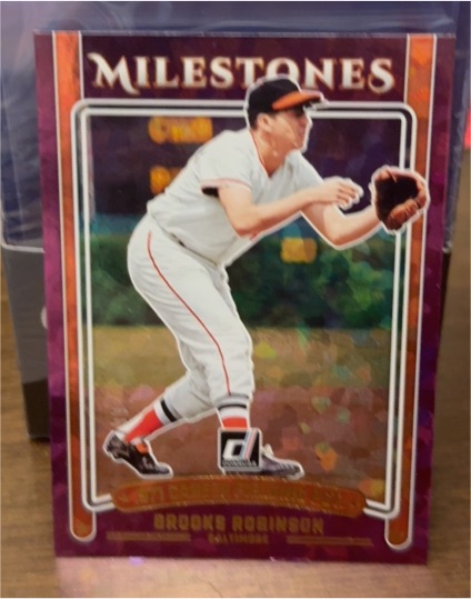 2025 Panini Donruss Milestones #5 Brooks Robinson — front