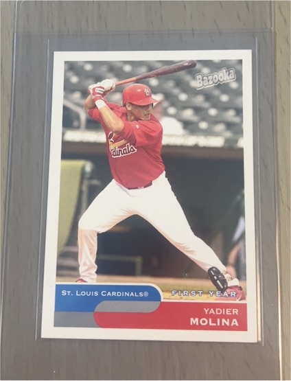 2004 Topps Bazooka #275 Yadier Molina — front