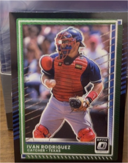 2025 Donruss Optic #21 Ivan Rodriguez — front