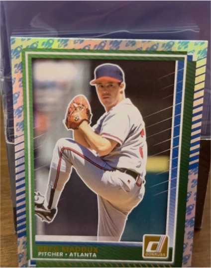 2025 Donruss #9 Greg Maddux — front