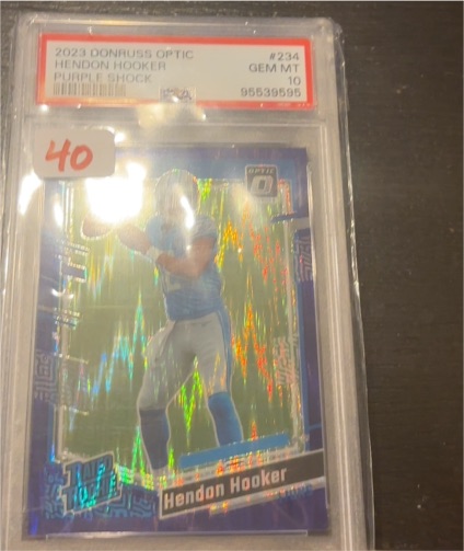 2023 Donruss Optic #234 Hendon Hooker — front