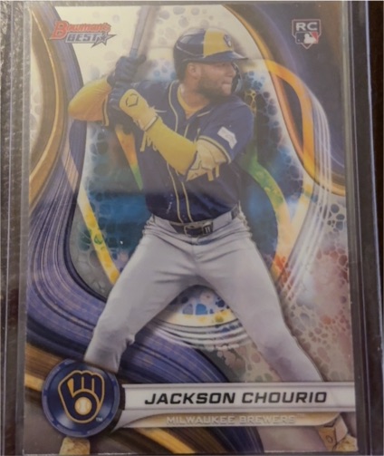 2024 Bowman's Best #38 Jackson Chourio — front