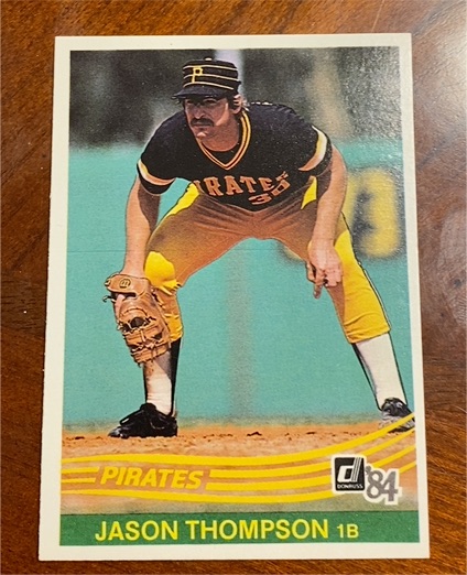 1984 Donruss #64 Jason Thompson — front