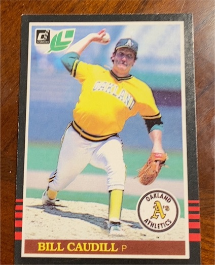 1985 Donruss #96 Bill Caudill — front