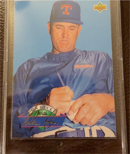 1993 Upper Deck On Deck #D20 Nolan Ryan — front