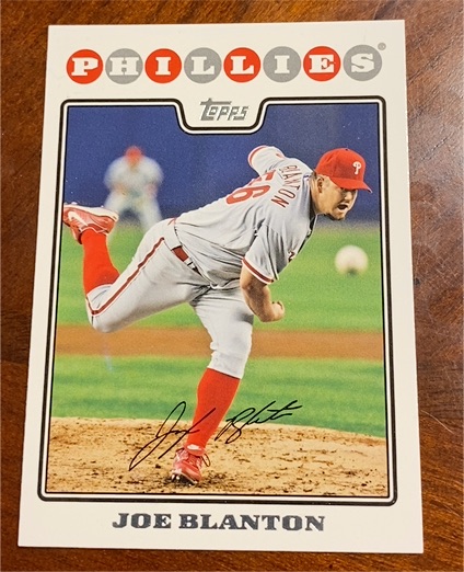 2008 Topps #440 Joe Blanton — front