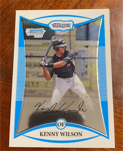 2008 Bowman Chrome Draft #BDPP3 Kenny Wilson — front