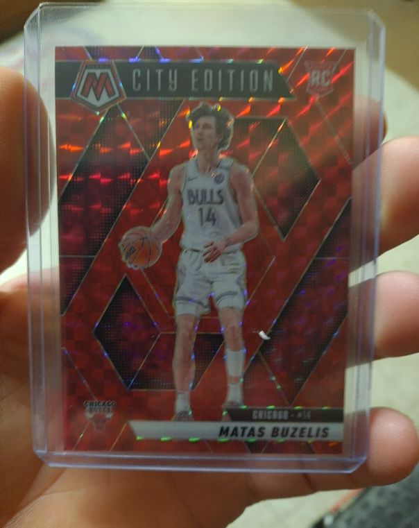 2024-25 Panini Mosaic City Edition #273 Matas Buzelis — front