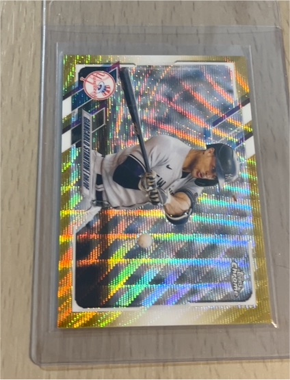 2021 Topps Chrome #54 Giancarlo Stanton — front
