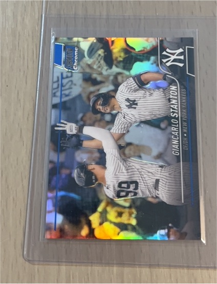 2022 Topps Stadium Club Chrome Giancarlo Stanton — front