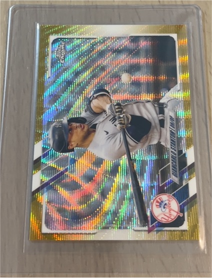 2021 Topps Chrome #54 Giancarlo Stanton — front