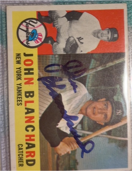 1960 Topps #283 John Blanchard — front