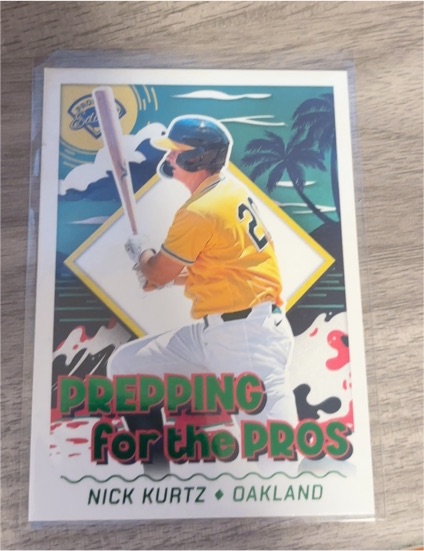 2024 Panini Prospect Edition #25 Nick Kurtz Prepping For The Pros — front