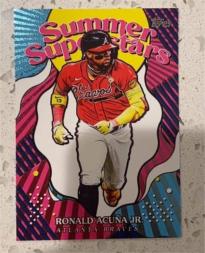 2025 Topps Series 2 #SS-4 Ronald Acuna Jr. — front