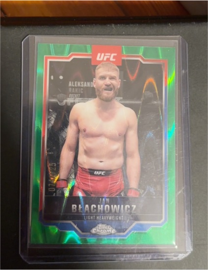 2025 Topps Chrome UFC #129 Jan Blachowicz — front