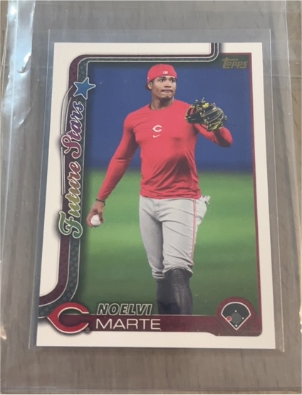 2025 Topps Future Stars Noelvi Marte — front