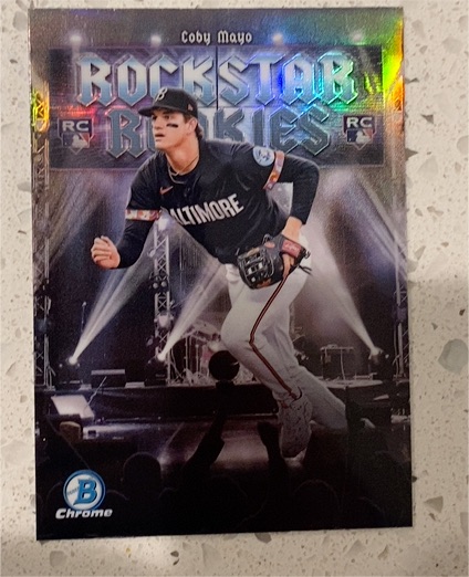 2025 Bowman Chrome #RR-7 Coby Mayo — front