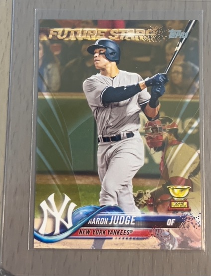 2018 Topps #1 Aaron Judge — front