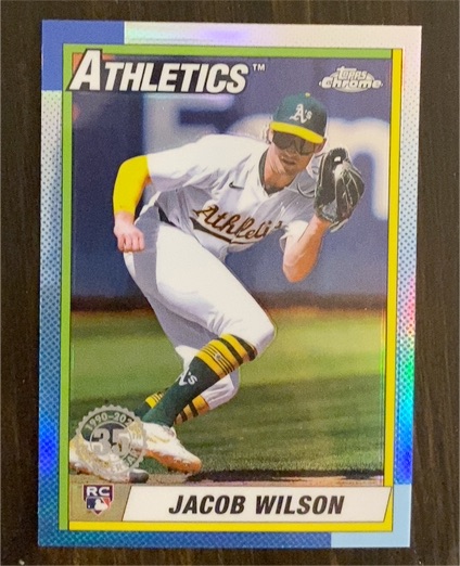 2025 Topps Chrome 35th Anniversary #90CB-18 Jacob Wilson — front