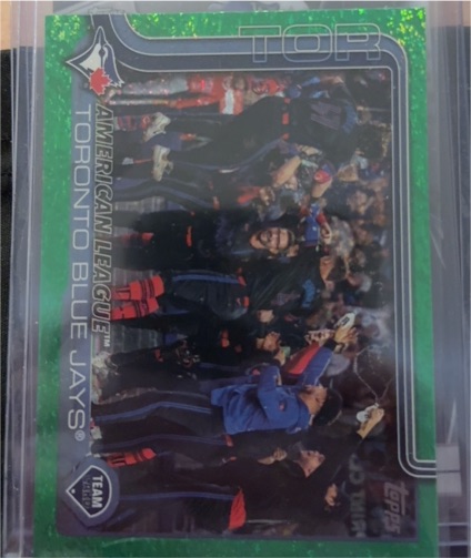 2025 Topps Series 2 #570 Toronto Blue Jays Team Card — front