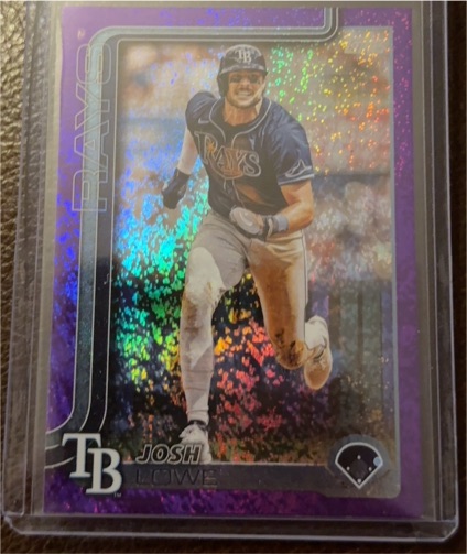 2025 Topps Series 2 #497 Josh Lowe — front
