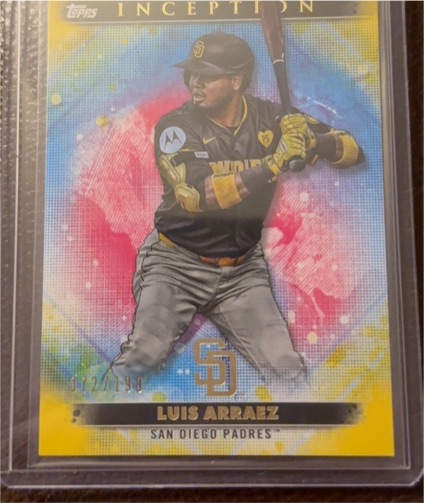 2024 Topps Inception #35 Luis Arraez — front
