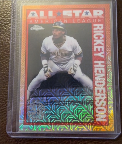 2025 Topps Series 2 #90ASC-1 Rickey Henderson — front