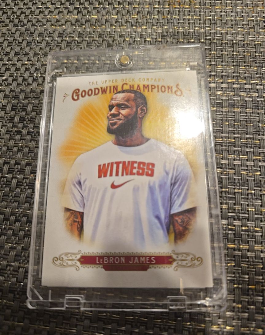 2018 Upper Deck Goodwin Champions #50 LeBron James — front