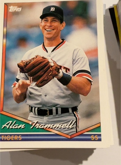 1994 Topps #75 Alan Trammell — front