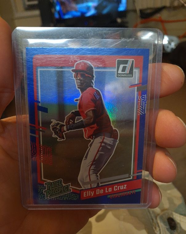 2023 Donruss Rated Prospect #57 Elly De La Cruz — front