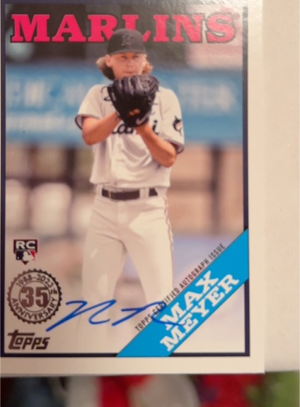 2023 Topps Series 2 1988 Topps #88BA-MME Max Meyer — front