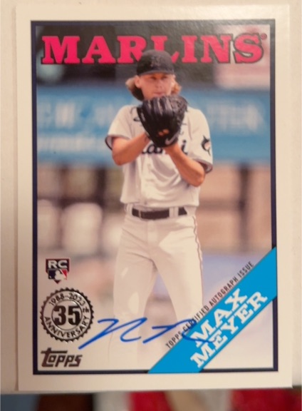 2023 Topps Series 2 #88BA-MME Max Meyer — front