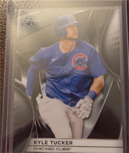 2025 Topps Chrome Black #31 Kyle Tucker — front