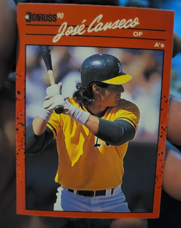 1990 Donruss #125 Jose Canseco — front