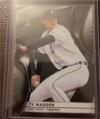 2025 Topps Chrome Black #94 Ty Madden — front