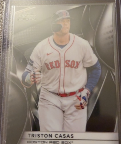 2025 Topps Chrome Black #110 Triston Casas — front