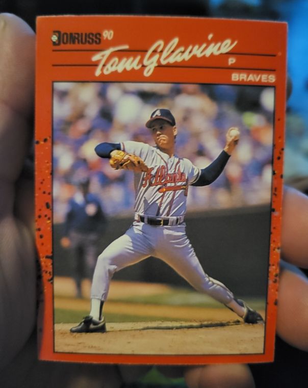 1990 Donruss #145 Tom Glavine — front